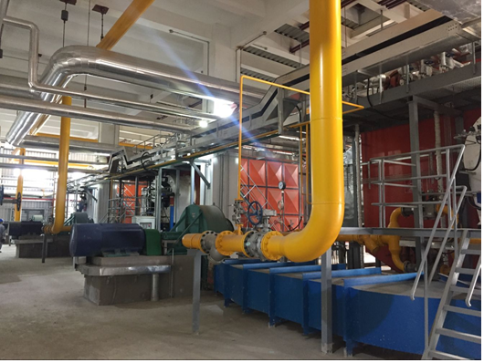 上海青浦工業(yè)園區(qū)能源供應(yīng)中心熱力工程三臺(tái)50TH應(yīng)急鍋爐